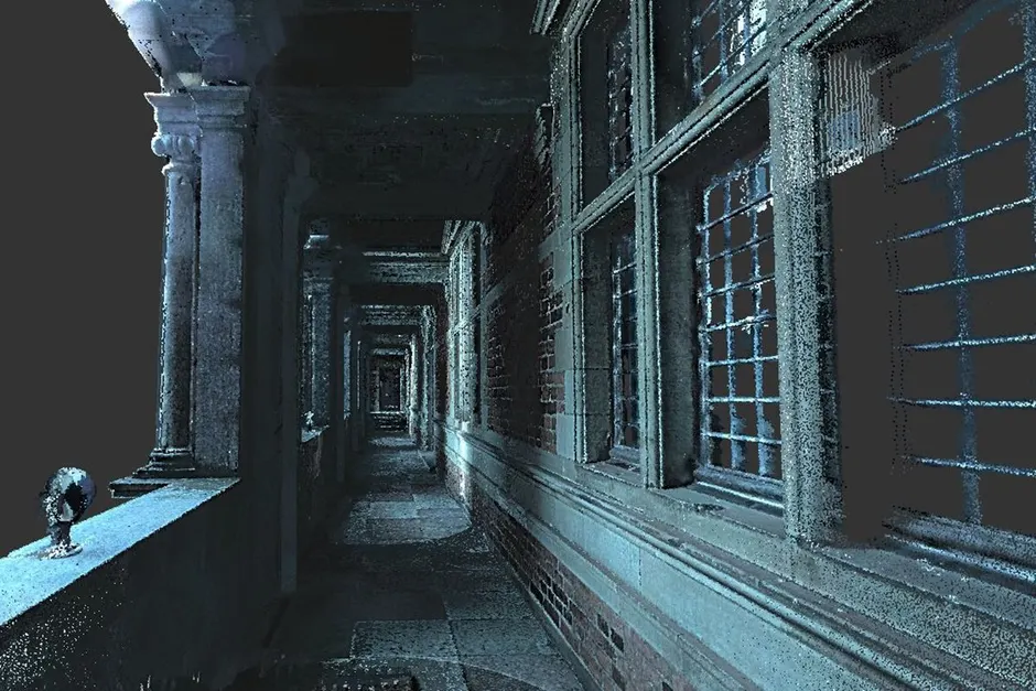 Laserscanning af Pragtgalleriet på Frederiksborg Slot - projektbillede