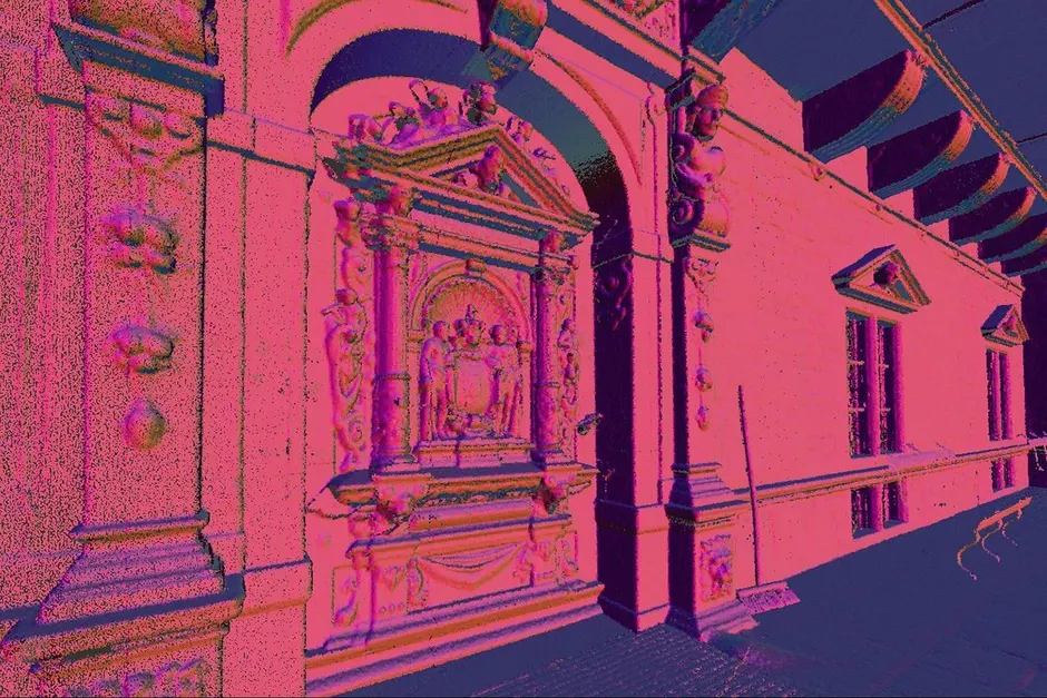 Laserscanning af Pragtgalleriet på Frederiksborg Slot - projektbillede