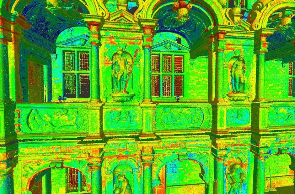 Laserscanning af Pragtgalleriet på Frederiksborg Slot - projektbillede