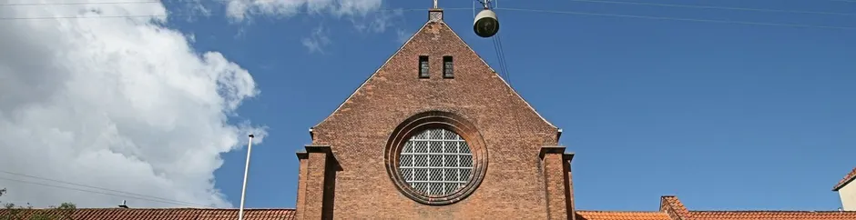Facade opmåling af Samuels Kirke