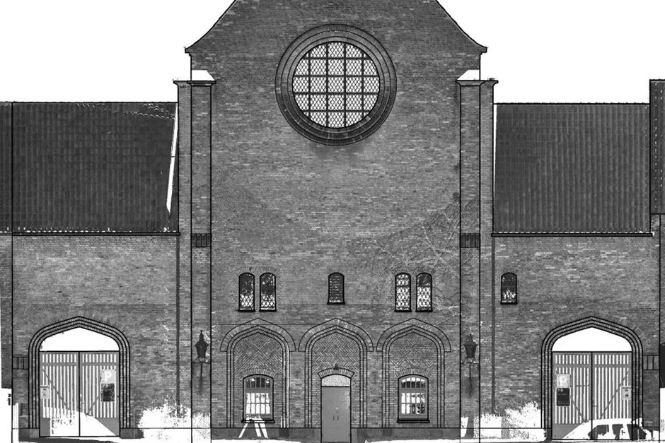 Facade opmåling af Samuels Kirke - projektbillede